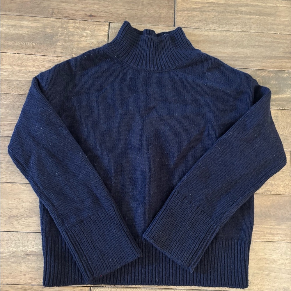NWOT Alex Mill Navy Blue Turtleneck Sweater